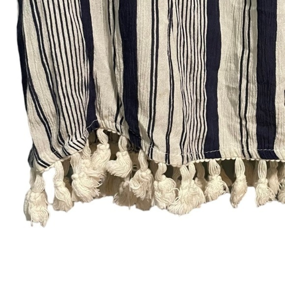 ✨3/$20✨ Speed Control Blue White Striped Shift Dress. NWT. Large - Picture 4 of 9